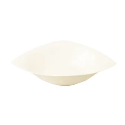 RAK Porcelain NAMB27 Triangular Bowl, 24 oz (10" Dia.), White Porcelain, Dishwasher Safe - 24/Case