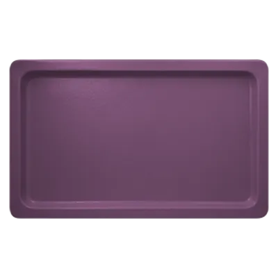 RAK Porcelain NFBU1.1FPP GN 1/1 Pan, 74.4 oz, 20.8" x 12.8" x 0.8", Plum Purple Porcelain - 1/Case