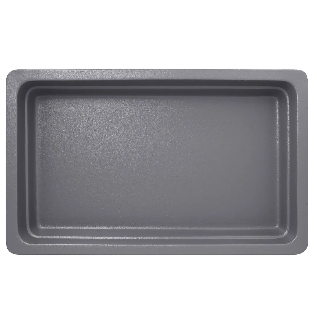 RAK Porcelain NFBU1.1GY Neo Fusion Gastronorm Pan, 4.5 Qt Stone Gray China, Oven Safe - Case