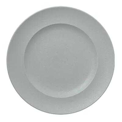 RAK Porcelain NFCLFP33PG - Round Plate 13" Pitaya Grey Porcelain Flat Edge Dishwasher Safe - 6/Case