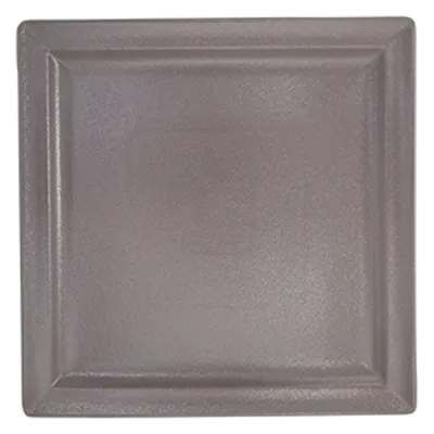 RAK Porcelain NFCLSP30CB Square Plate 11.8" (11-4/5") Brown Porcelain Dishwasher Safe - 6/Case