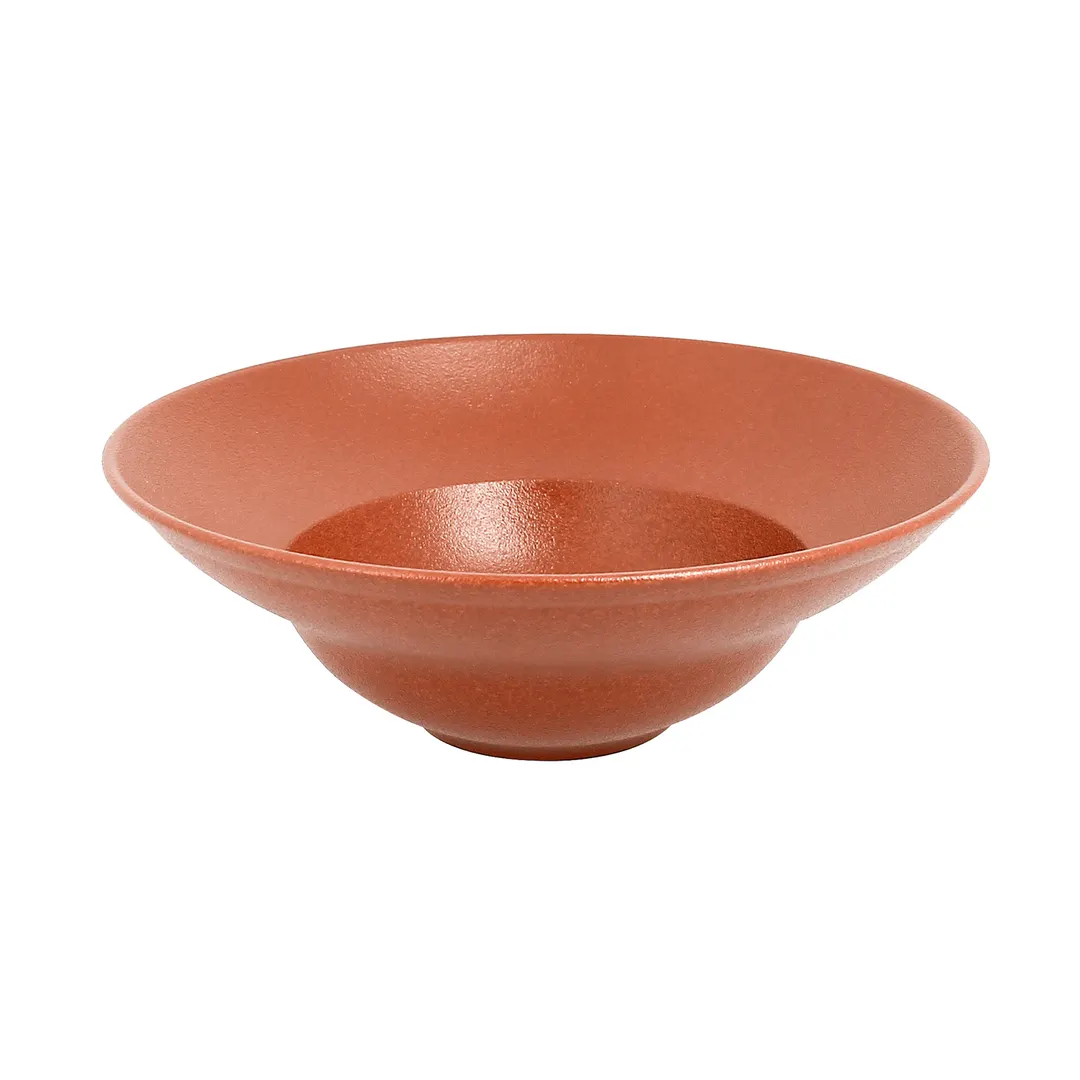 RAK Porcelain NFCLXD26BW - 16.25 oz Round Bowl, 10" Dia, Brown Porcelain, Oven Safe - 6/Case
