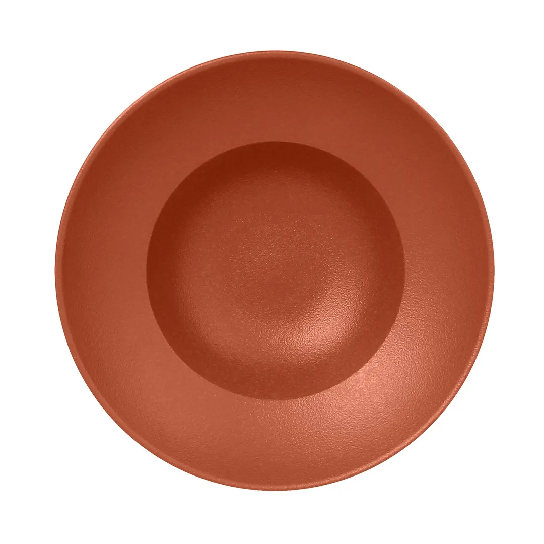 RAK Porcelain NFCLXD26BW - 16.25 oz Round Bowl, 10" Dia, Brown Porcelain, Oven Safe - 6/Case
