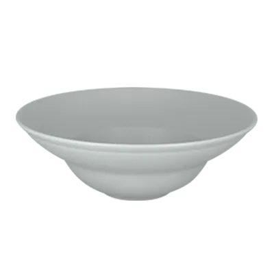 RAK Porcelain NFCLXD26PG Bowl, 16.25 oz, 10" Dia x 3-9/16" H, Gray, Microwave Safe - 6/Case