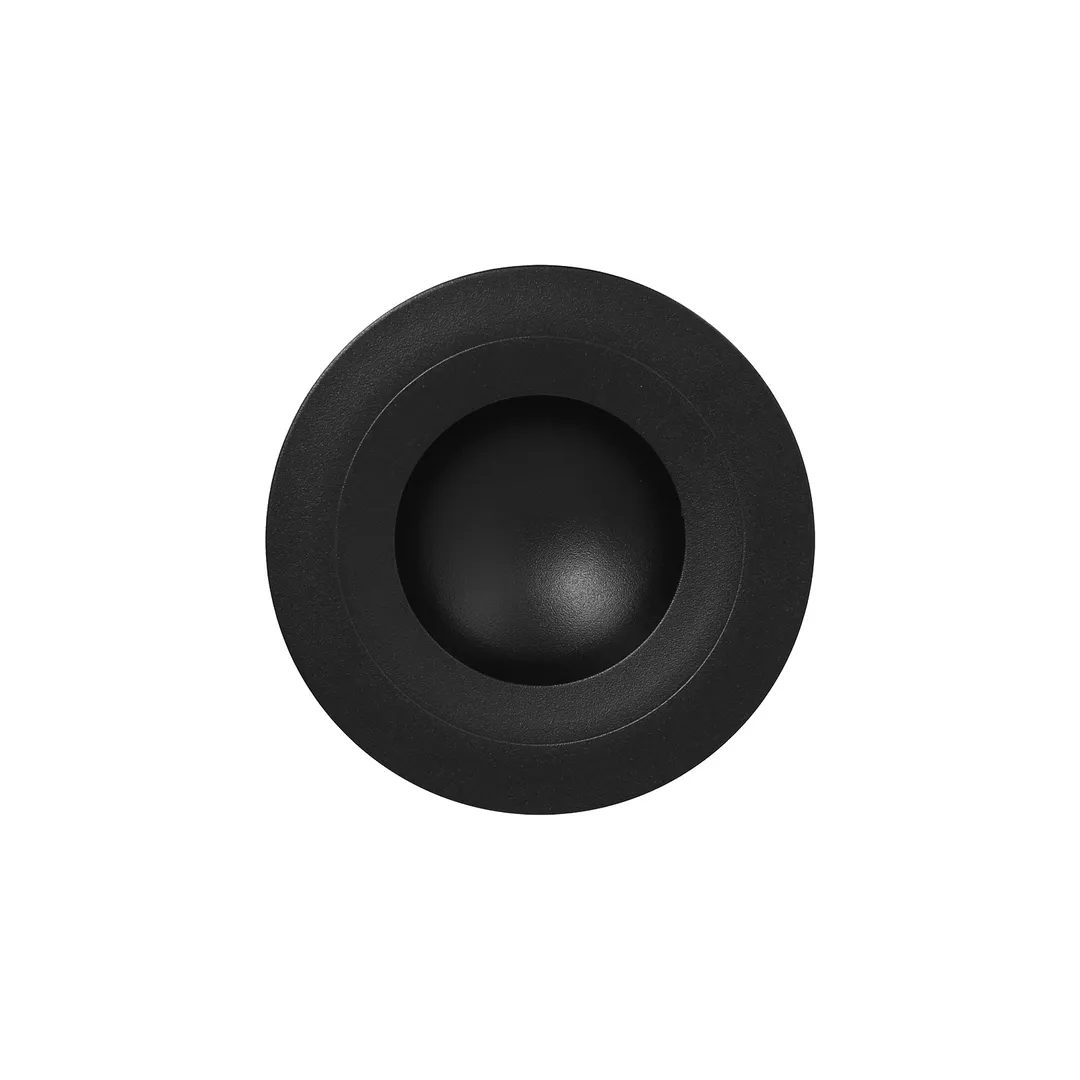 RAK Porcelain NFGDDP23BK - 9" Black China Bowl, 7.45 oz, Oven/Microwave/Dishwasher Safe - 6/Case