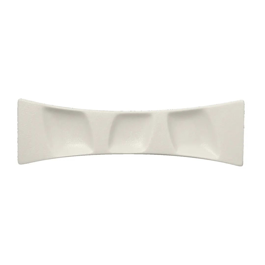 RAK Porcelain NFMZCP32WH Compartment Dish Bowl China