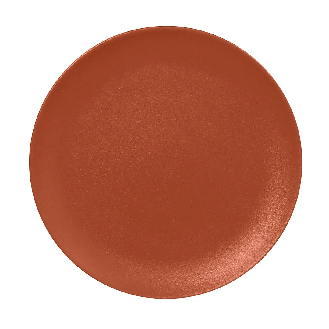 RAK Porcelain NFNNPR21BW - Neo Fusion 8"¼ Round Coupe China Plate Break‑Resistant Oven Safe - 12/Case
