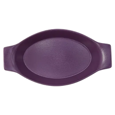 RAK Porcelain NFOPOD20PP - Oval Baking Dish 6.75 oz 7-7/8" x 4-3/8" Purple Porcelain Safe - 12/Case