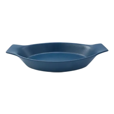 RAK Porcelain NFOPOD25TB - Oval Baking Dish 14.2 oz 9"x5.5" Teal Blue Porcelain - 24/Case