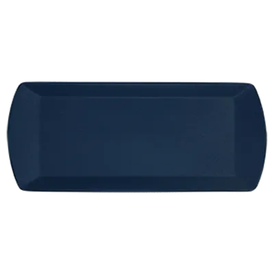RAK Porcelain NFOPSP35TB Rectangular Sandwich Tray, 13.8" x 5.9" Teal Blue, Dishwasher Safe - 12/Case