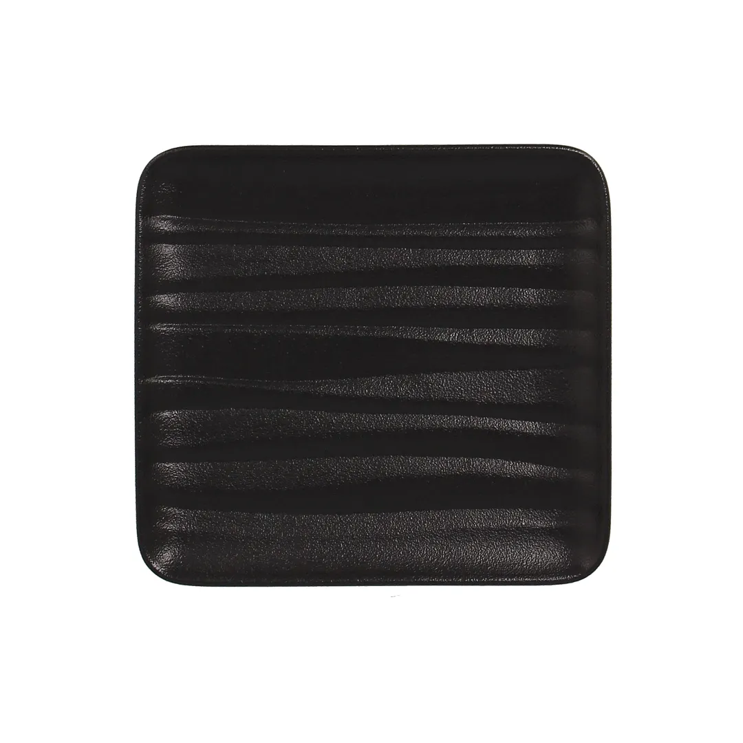 RAK Porcelain NFSHREP18 Rectangular Platter, 6.9" L x 6.5" W, Porcelain, Oven Microwave Safe - 12/Case