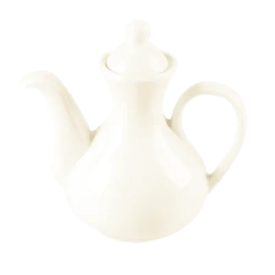 RAK Porcelain NNOV12 Nano Soy Sauce Dispenser, 4 oz White Porcelain with Lid - 12/Case