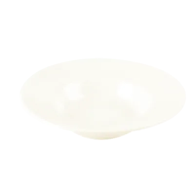 RAK Porcelain NNSA10 - Round Porcelain Saucer 3" Diameter with 2-1/3" Basin, White, 12/Case