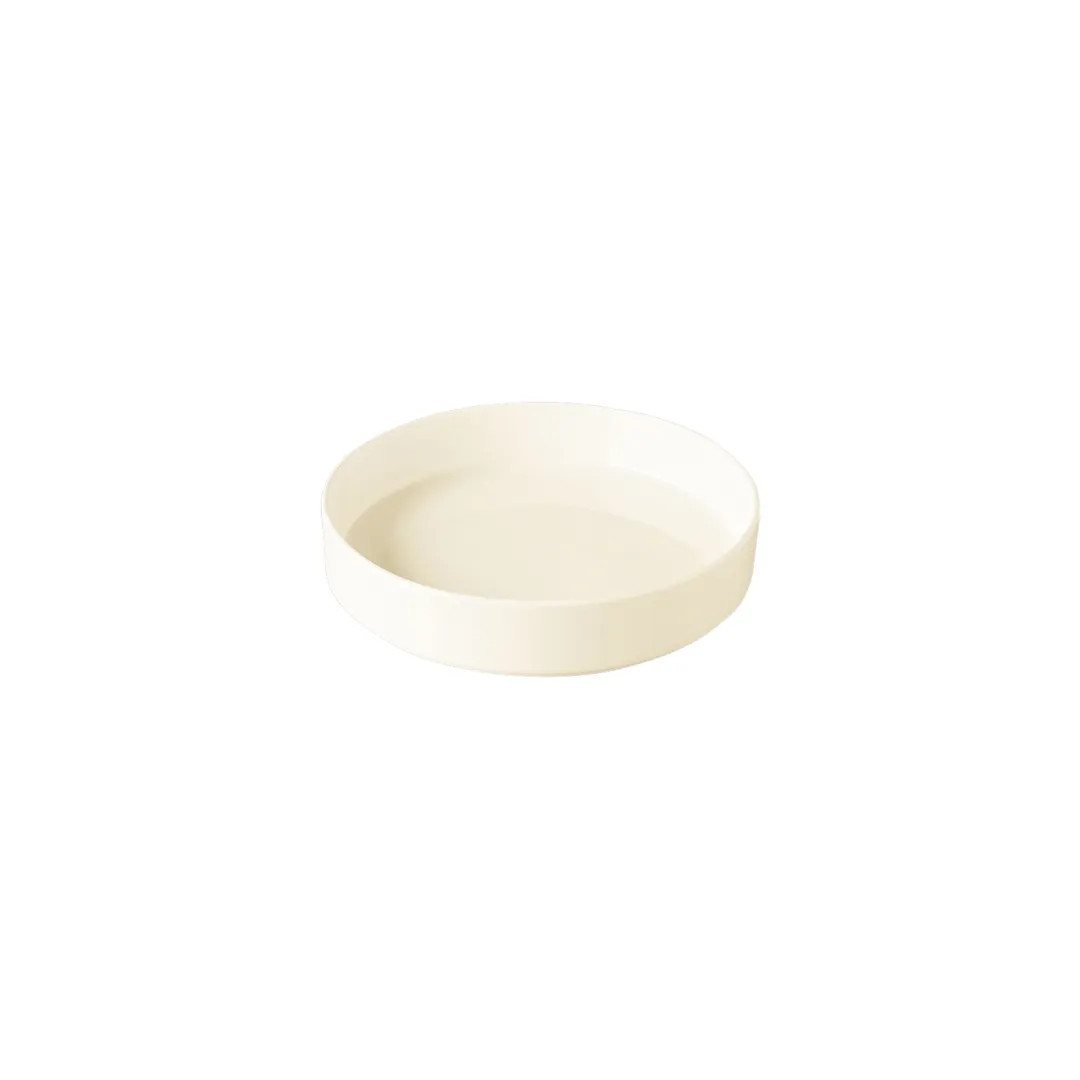RAK Porcelain NODP20 - Round Plate, 7.9" Dia, Porcelain, Dishwasher & Microwave Safe - 6/Case