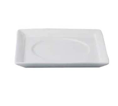RAK Porcelain OPSA14 - Max Square Saucer, 5.5" Porcelain, Dishwasher & Microwave Safe - 12/Case