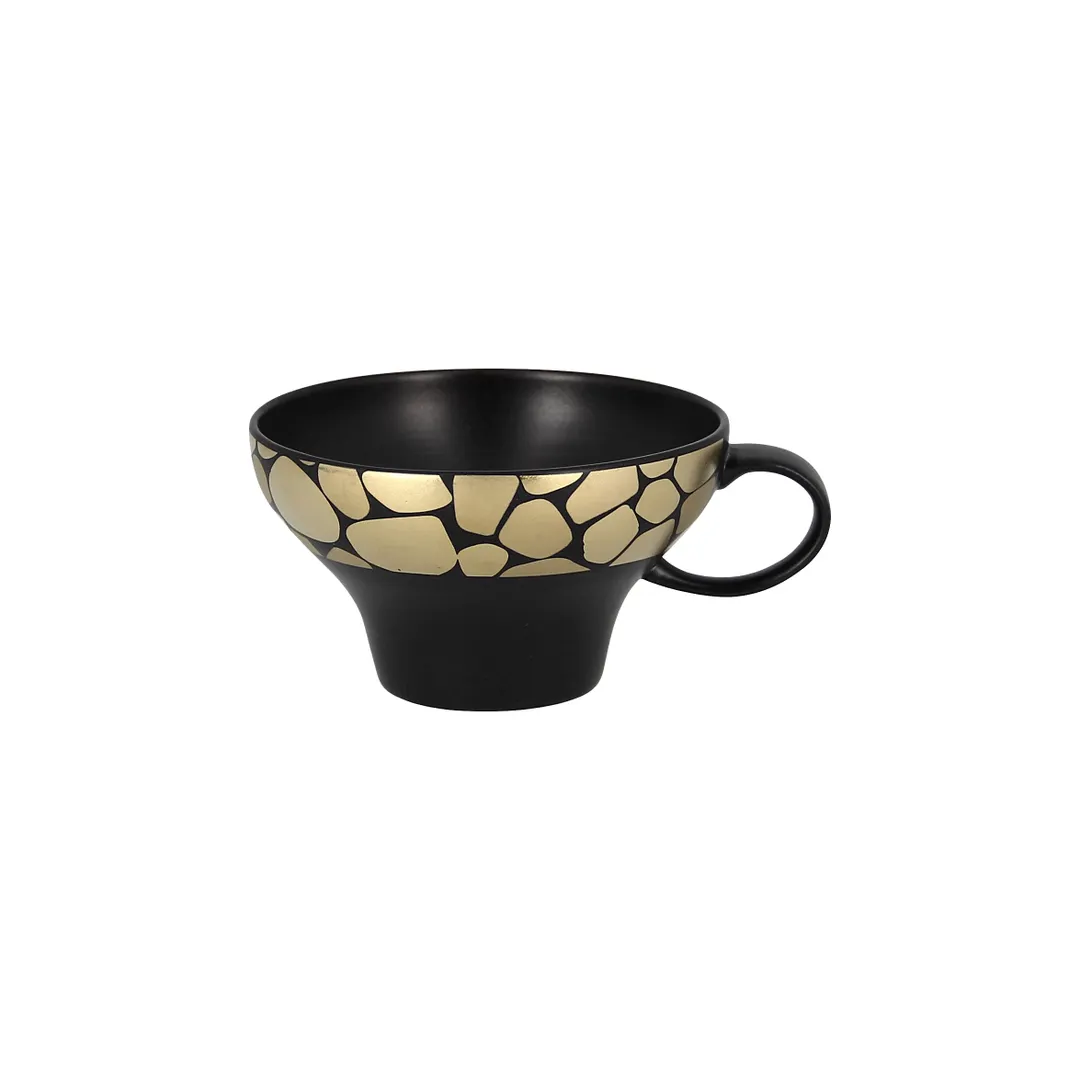 RAK Porcelain PBMOCU23 - Pebbles Tea Cup 7.8 oz (4" Dia.) Porcelain Dishwasher Safe - 12/Case