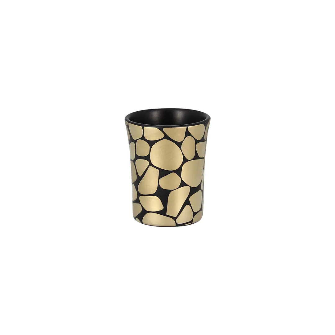 RAK Porcelain PBSPCU09 - Pebbles Cup 3.5 oz (2-1/3" Dia.), Gold Porcelain, Dishwasher Safe - 12/Case