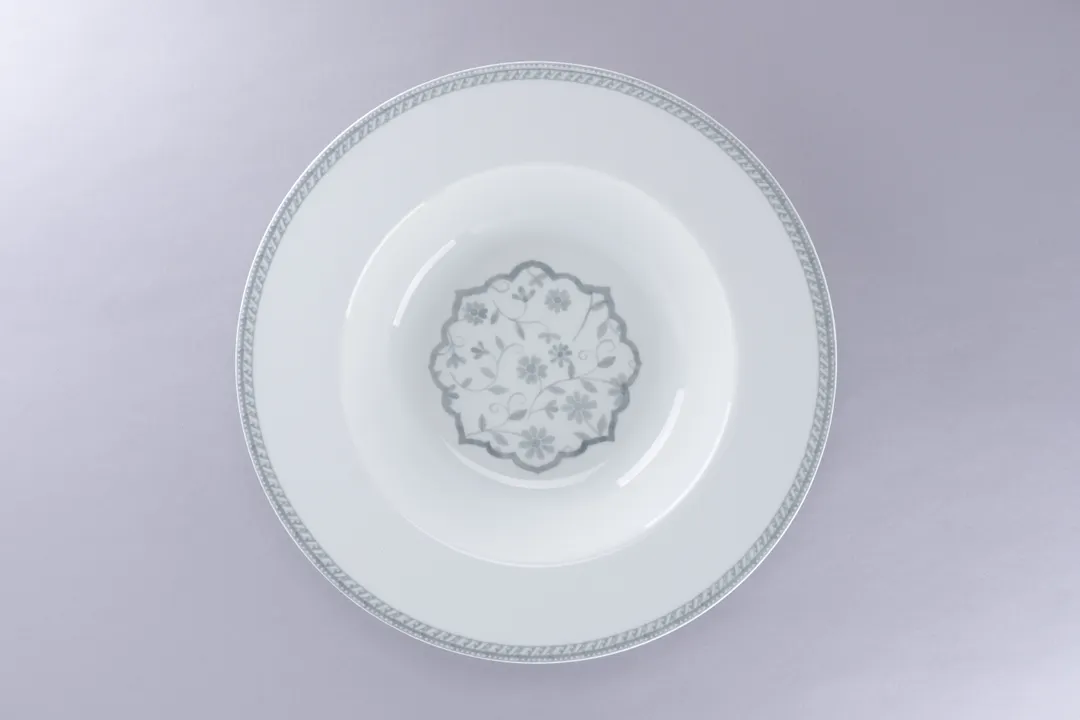RAK Porcelain PLFDDP31D214 - Round Deep Pasta Bowl, 12" 26 oz Porcelain, Microwave Safe - 6/Case