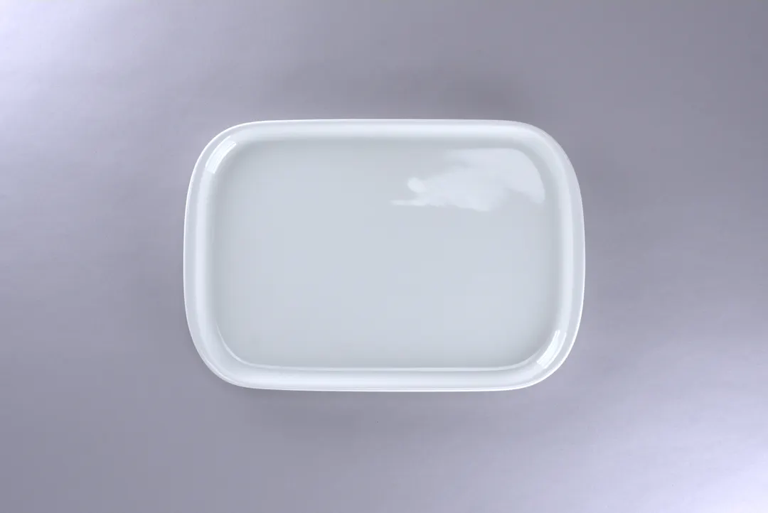 RAK Porcelain PLSKRP30 - White Rectangular Porcelain Platter 11" L x 7" W, Polaris Finish - 6/Case