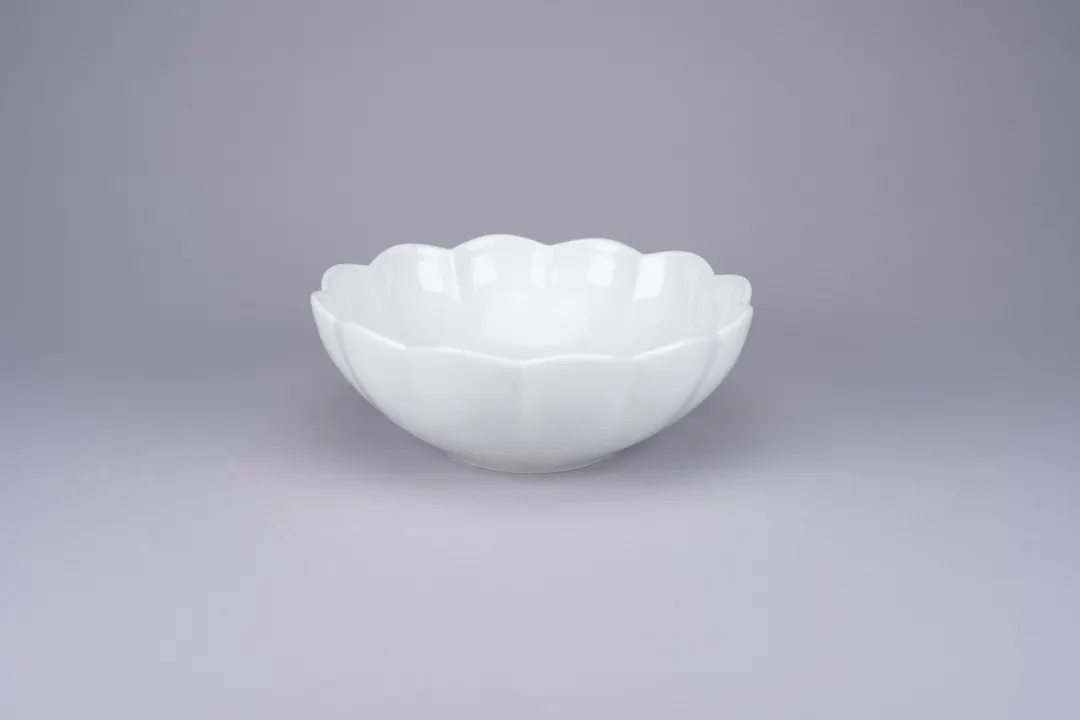 RAK Porcelain PLVINBW130 Vibe Noodle Bowl, 8" Diameter, 43 oz, Porcelain, Dishwasher Safe - 6/Case