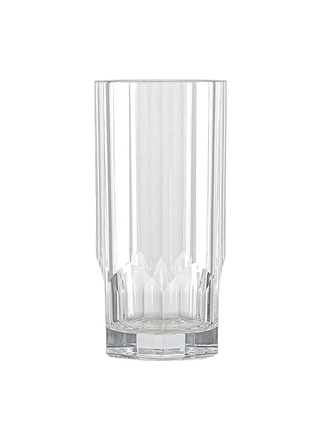 RAK Porcelain PLYLANCL16 - 3" D x 6.25" H Clear Polycarbonate Cooler, 16 oz (1 pt) - 24/Case