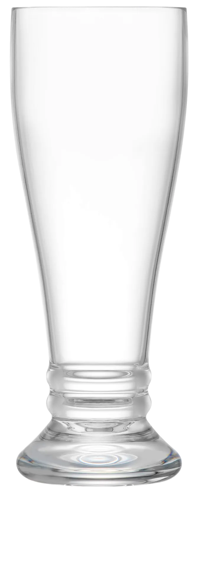RAK Porcelain PLYNECPIL16 - Polycarbonate 16 oz (1 pt) Pilsner Glass 3.13" D x 8.25" H - 24/Case