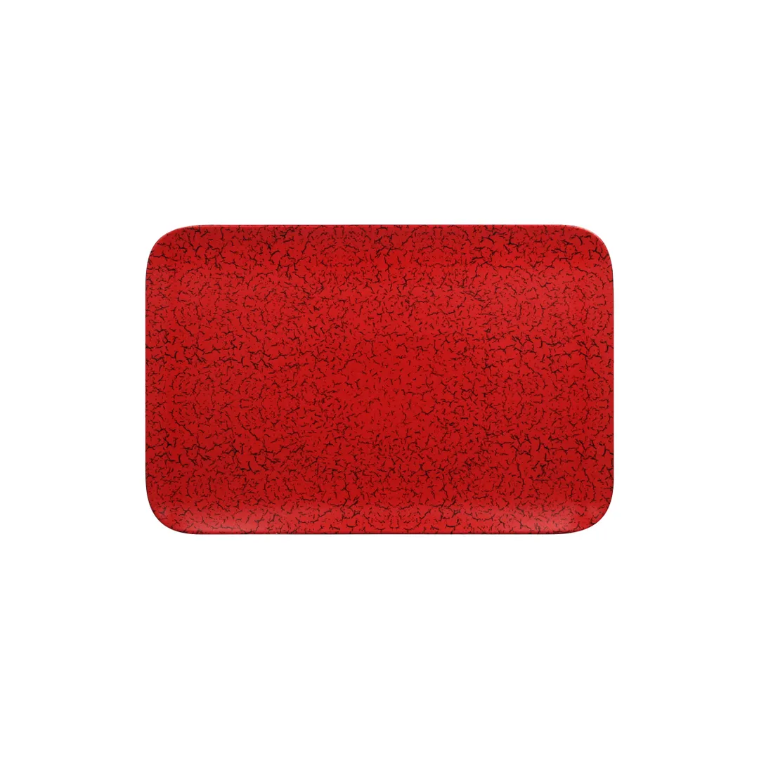 RAK Porcelain RBAURPW33 - Ruby Rectangular Plate, 13" x 8-5/8", Porcelain, Safe - 6/Case