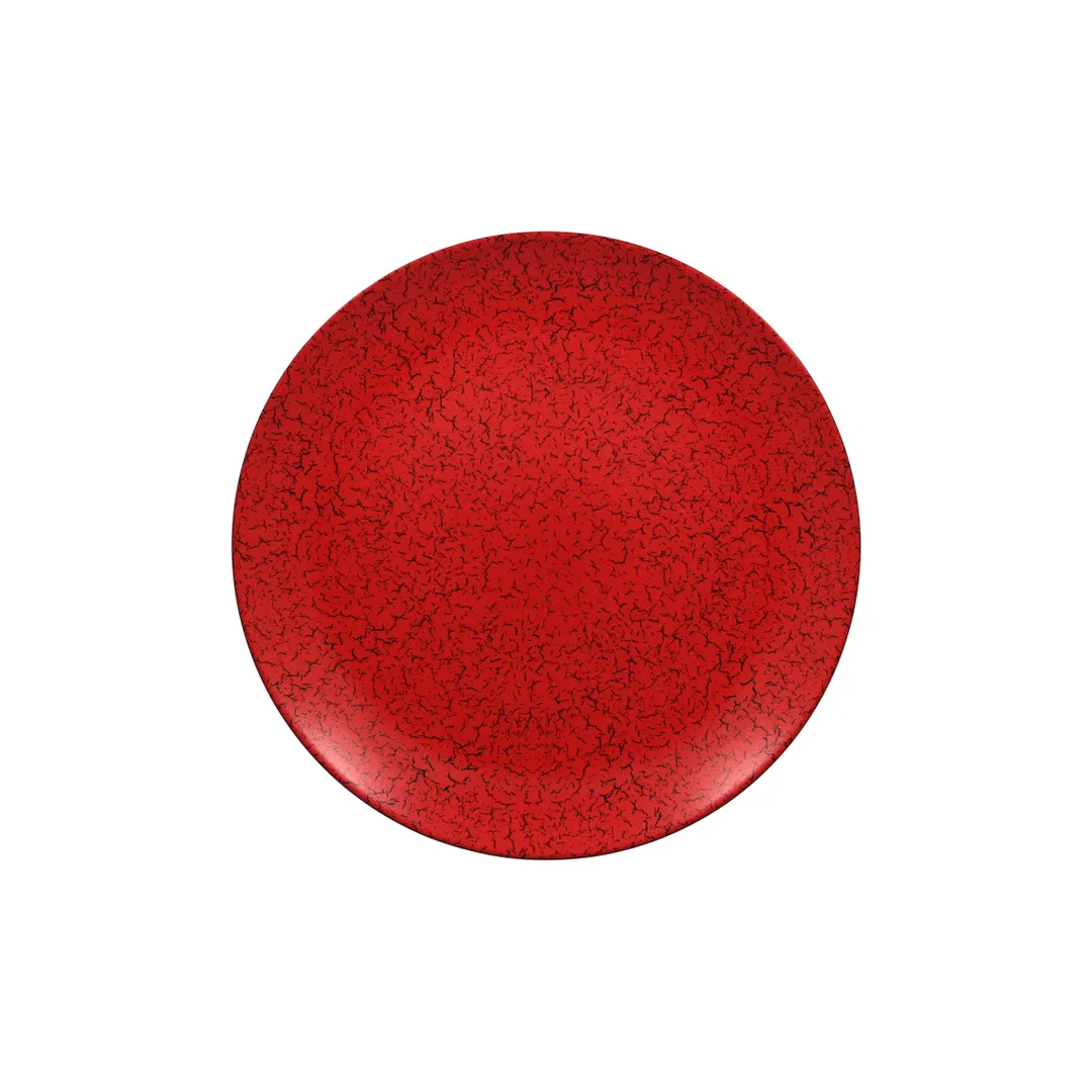 RAK Porcelain RBNNPR31 - Ruby Round China Plate 12" Flat Coupe Rim Porcelain Safe - 6/Case