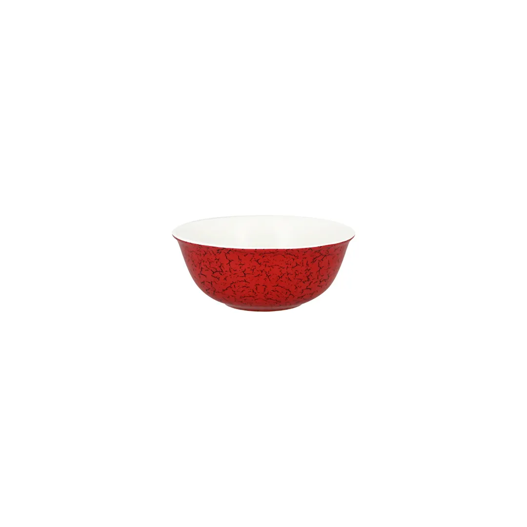 RAK Porcelain RBNNRB16 Ruby Bowl, 19.6 oz (6" Dia x 2.56" H) Porcelain, Dishwasher Safe - 12/Case