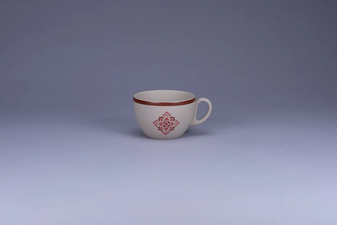 RAK Porcelain REA116CU23E12 - Argila Almeria Coffee Cup, 7.8 oz (3.5" Dia) Porcelain - 12/Case