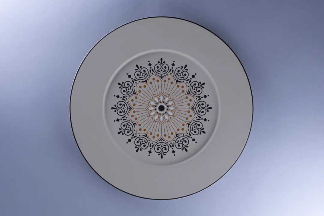 RAK Porcelain REAFDFP33E10 Dine Plate, Round 12.8" Porcelain Dinnerware, Argila Cartagena - 6/Case