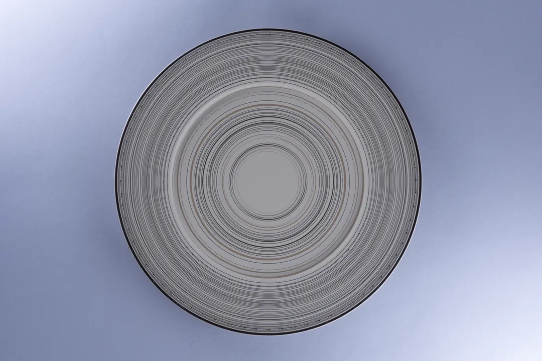 RAK Porcelain REAFDFP33E11 Fine Dine Show Plate, 12.8" Round Porcelain, Argila Larissa Finish - 6/Case