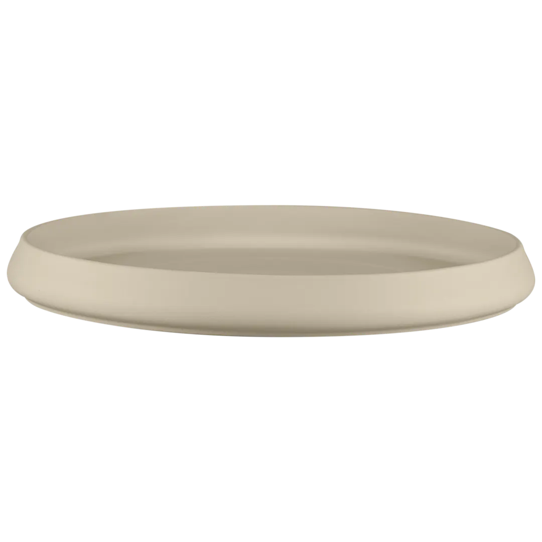 RAK Porcelain REAINTP31 - Round 13" Porcelain Tray, 57.5 oz, 13" Diameter - 2/Case