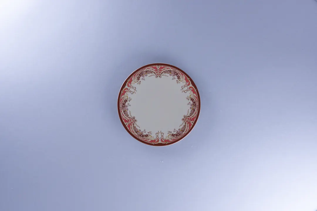 RAK Porcelain REALUFP16E16 Round Plate 6" Diameter Flat Coupe Rim Porcelain - 24/Case