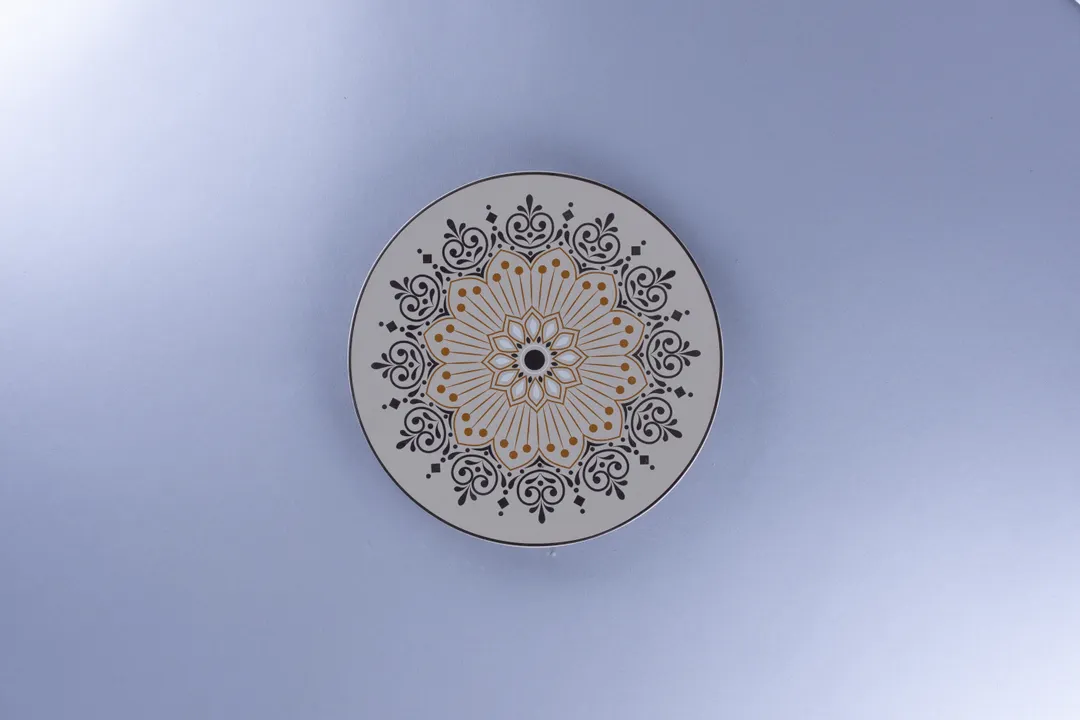 RAK Porcelain REALUFP21E10 - Argila Cartagena Plate, 8" Diameter, Flat Coupe Rim, Porcelain, 12/Case