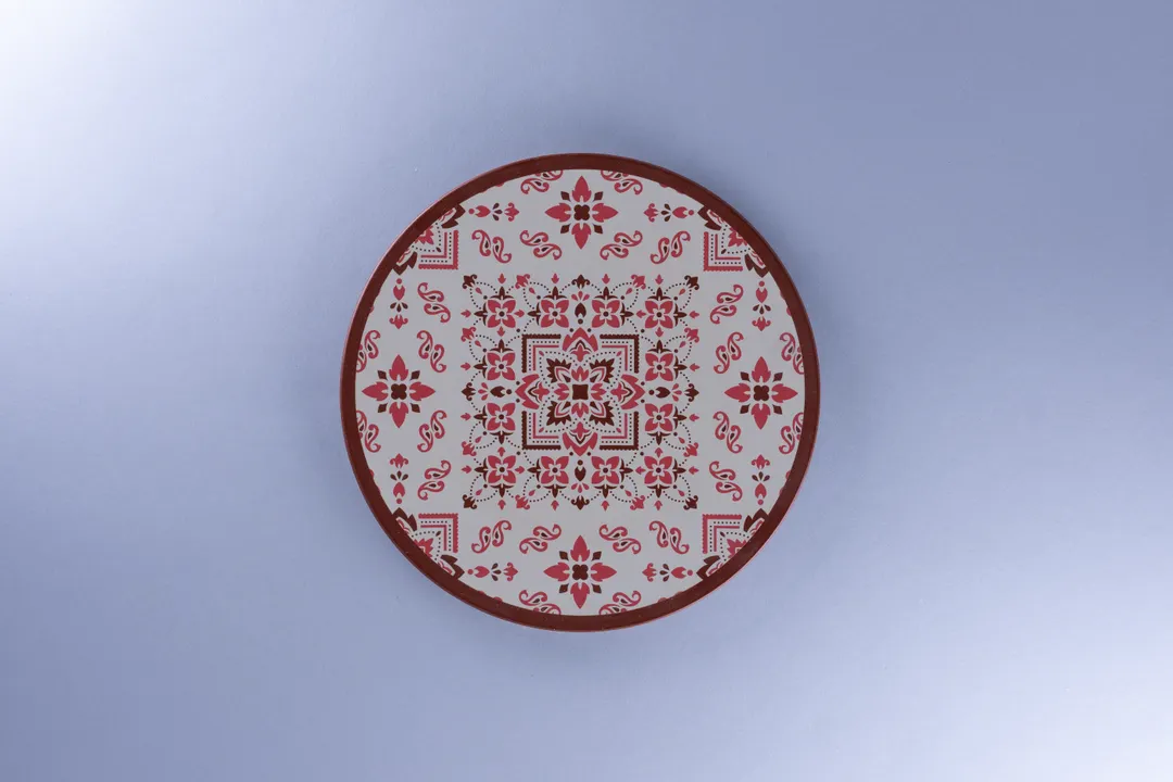 RAK Porcelain REALUFP24E12 Argila Round Plate, 9.25" Diameter, Flat Coupe Rim, Porcelain, 12/Case