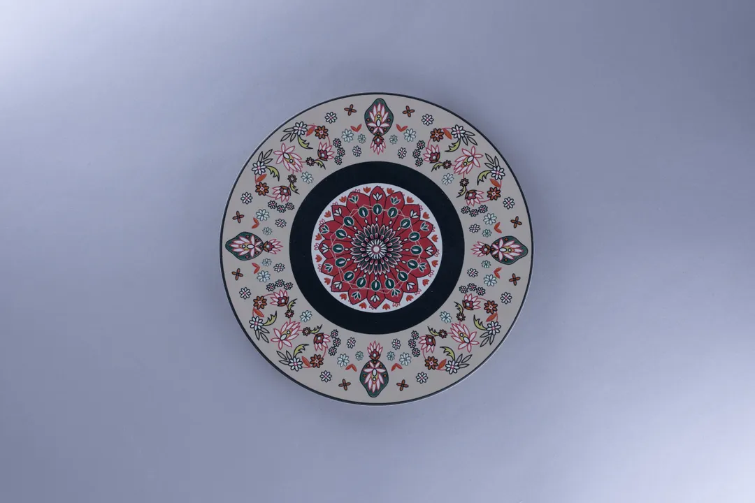 RAK Porcelain REALUFP24E14 Argila Round Plate, 9.25" Dia, Flat Coupe Rim, Porcelain - 12/Case