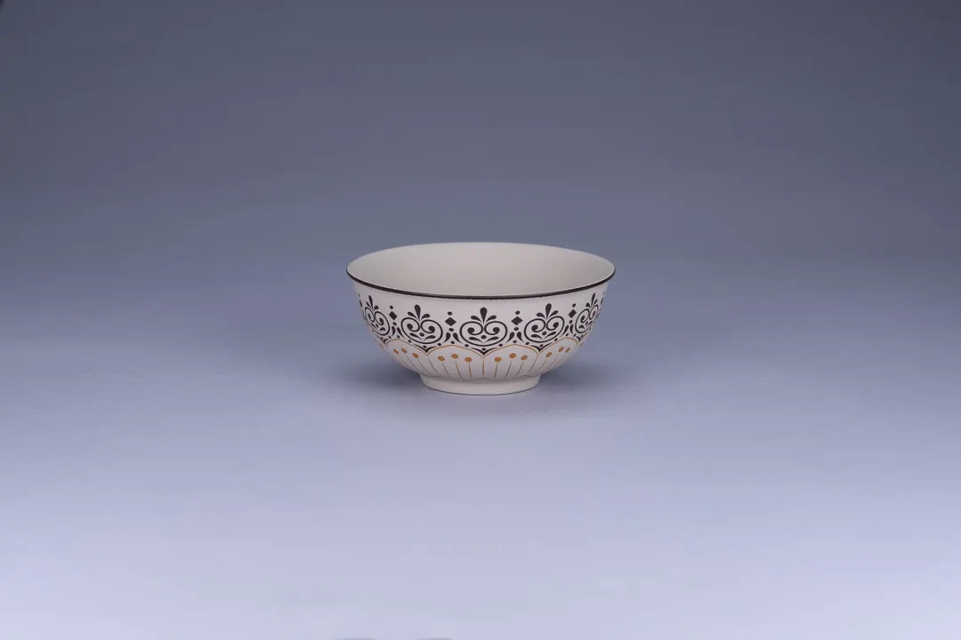 RAK Porcelain REANNBW12E10 - Round 4" (9.1 oz) Porcelain Bowl Argila Cartagena, 12/Case