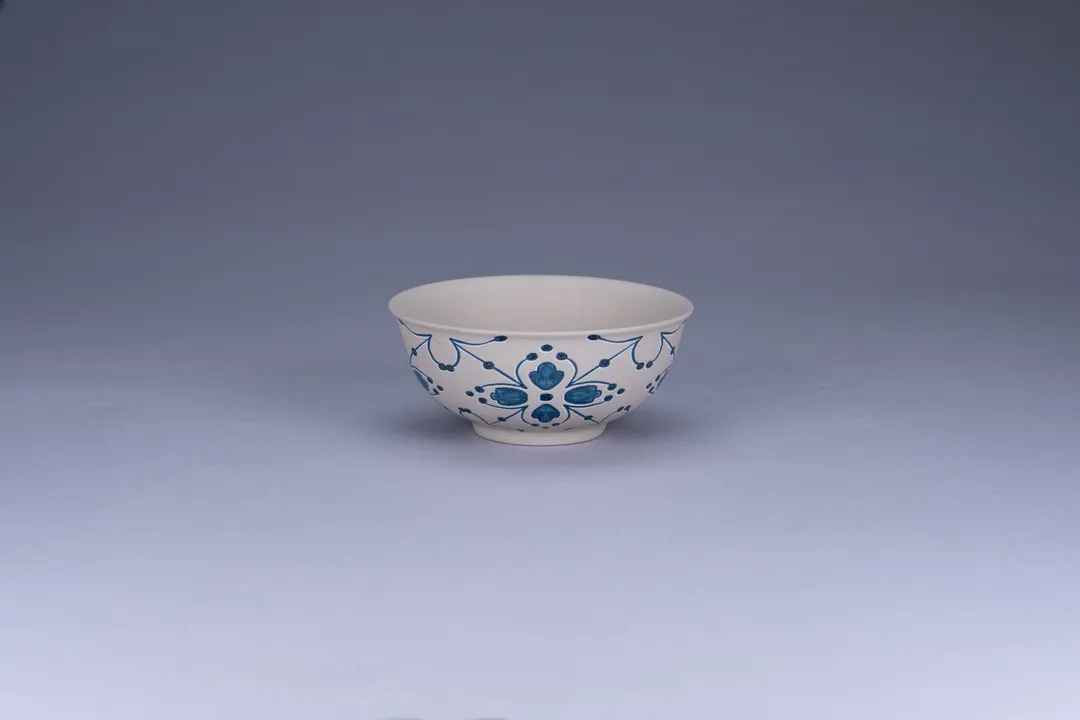 RAK Porcelain REANNBW12E17 - Round 4" Porcelain Bowl, 9.1 oz Capacity, Nicosia Finish - 12/Case