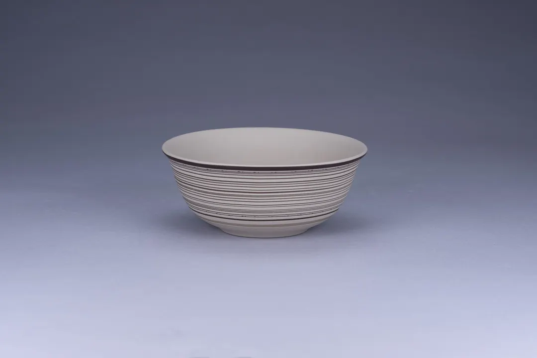 RAK Porcelain REANNRB16E11 - Argila Larissa Round Rice Bowl, 6" Diameter, 19.6 oz, Porcelain, 12/Case