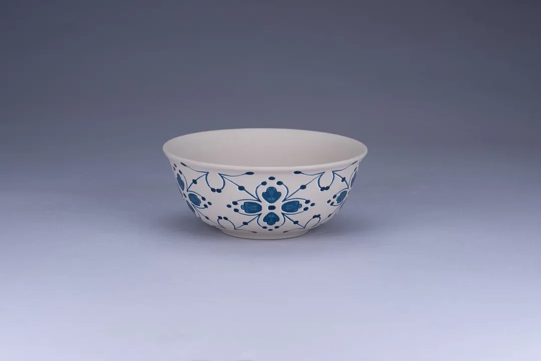 RAK Porcelain REANNRB16E17 - Argila Nicosia Round Rice Bowl, 6" Diameter, 19.6 oz, Porcelain, 12/Case