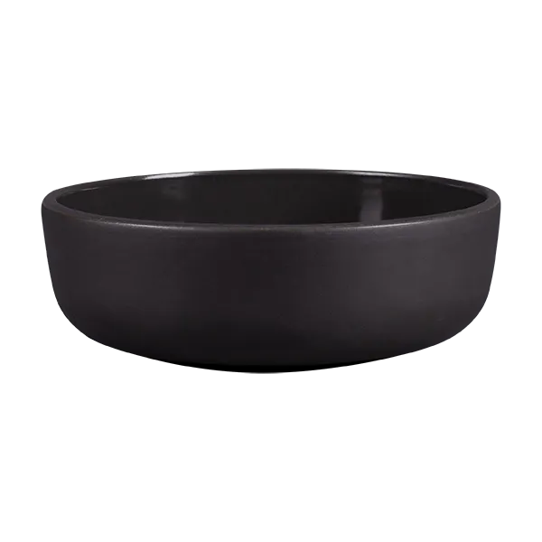 RAK Porcelain REGEABW20 Ghera Round Bowl, 7.9" (8") Diameter, 40.6 oz (1.25 Qt) Porcelain, - 4/Case