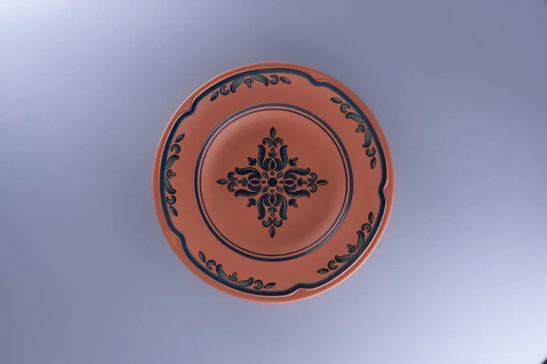 RAK Porcelain RETANDP26E01 - Tero Ostia Round Plate, 10.25" Diameter Deep Rim Porcelain, 12/Case