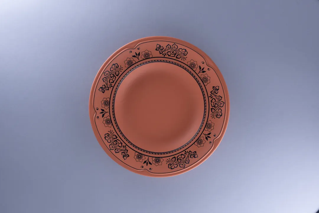 RAK Porcelain RETANDP26E03 - Tero Alexandria Round Plate, 10.25" Diameter Deep Rim Porcelain, 12/Case