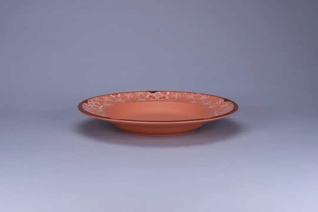 RAK Porcelain RETANDP26E06 - Tero Granada Round Plate, 10.25" Diameter Deep Rim Porcelain, 12/Case