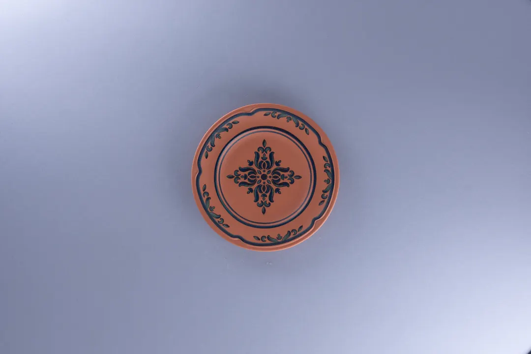 RAK Porcelain RETANFP17E01 Tero Ostia Round Plate, 6.5" Diameter, Flat Edge Porcelain - 24/Case