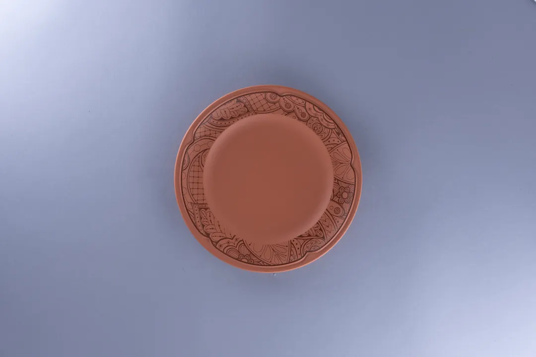 RAK Porcelain RETANFP21E05 - Tero Catania Round 8" Plate, Flat Edge Porcelain, 24/Case