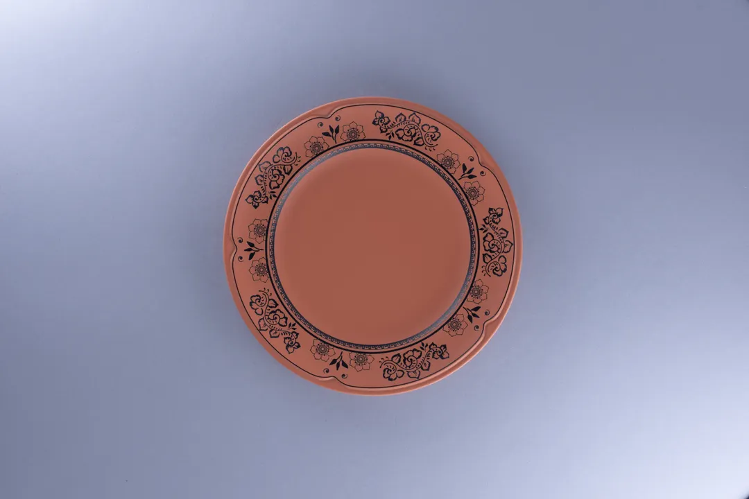RAK Porcelain RETANFP24E03 Tero Alexandria Round Plate, 9.25" Diameter, Flat Edge Porcelain, 12/Case