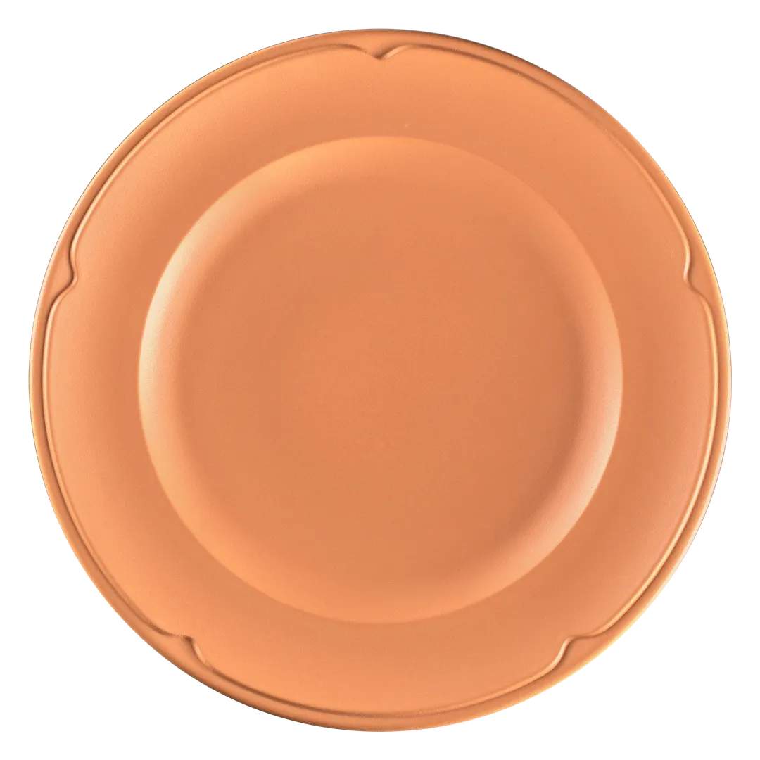 RAK Porcelain RETANFP29 - 11.4" Round Flat Edge Porcelain Dinner Plate, 12/Case