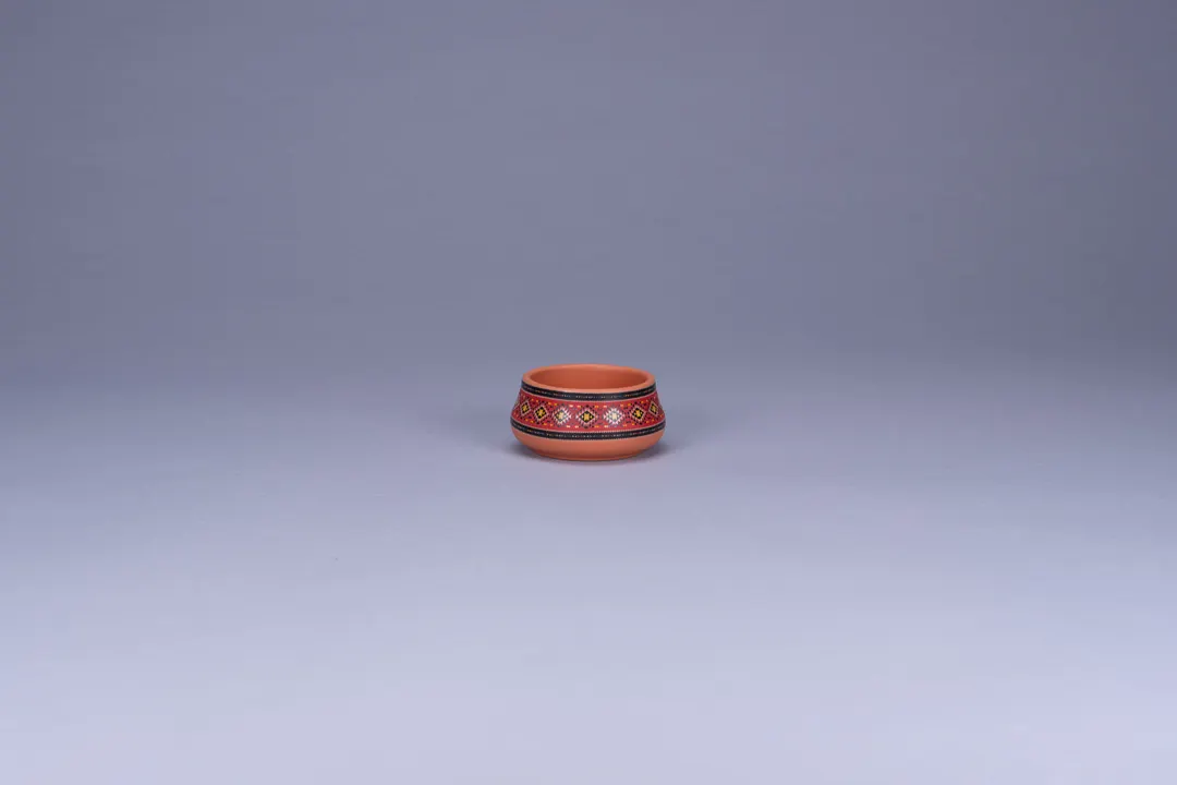 RAK Porcelain RETINTB06E18 - Round 2.75" Diameter 2 oz Porcelain Thali Bowl, General Use - 12/Case